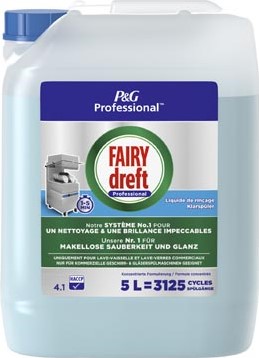 Dreft glansspoelmiddel fles van 5 l