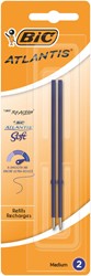 Bic balpenvulling, blauw, blister met 2 stuks