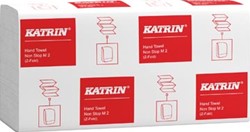 Handdoek Katrin Z-vouw 2-laags wit 240x203mm 25x160st