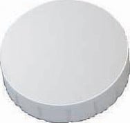 Ronde magneet diameter 24 mm wit doos van 10 stuks