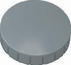 Ronde magneet diameter 32 mm grijs doos van 10 stuks