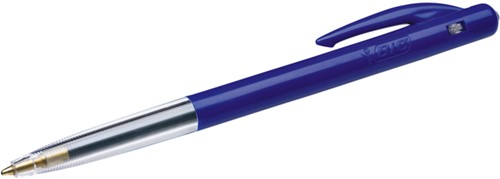 Balpen Bic M10 blauw medium blister van 10 stuks-2