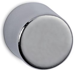 Neodymium magneet MAUL koker 10x10mm 4kg nikkel