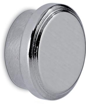 MAUL neodymium schijfmagneet, 16 mm, trekkracht 5 kg, voor glas- en whitebord, zilver, blister van 1 stuk-2