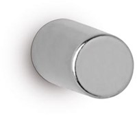 MAUL neodymium schijfmagneet Ø5x10mm 1,1kg blister 10 zilver whitebord