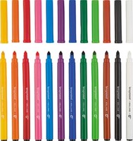 Bruynzeel viltstiften Super Point etui met 12 stuks-2