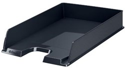 Brievenbakje Esselte Vivida zwart A4