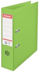 Ordner 2 rings lichtgroen 7,5cm Esselte
