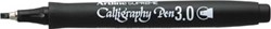 Artline marker Supreme Calligraphy Pen, 3,0 mm, zwart