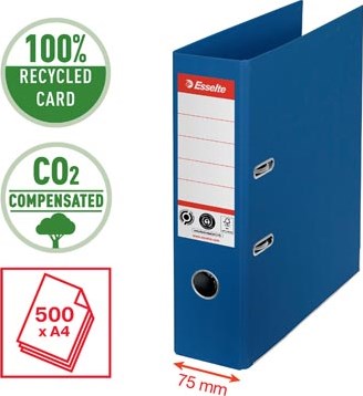 Esselte ordner No.1  CO² Gecompenseerd A4 7,5 cm blauw-2