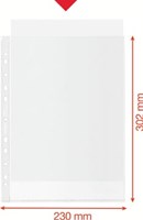 Esselte geperforeerde showtas A4 70 micron doos van 20 stuks-1