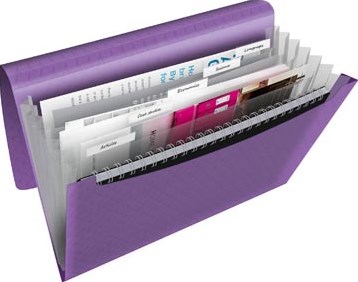 Esselte Colour'Breeze voorordner 6 vakken lavendel-2