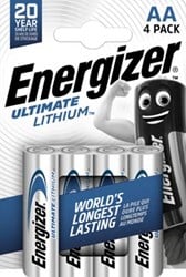 AA batterij Energizer Ultimate Lithium 4 stuks