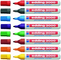 Edding stift 3000 permanent marker geel-2