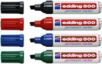 Edding stift 500 permanent marker zwart-3