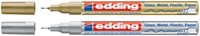 Edding verfstift 780 zilver lakmarker 1-2 mm stuk-2