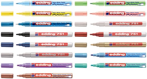 Edding verfstift 751 goud lakmarker 1-2 mm-3