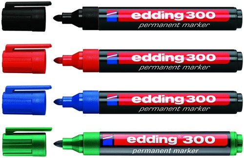 Edding stift 300 permanent marker zwart-2