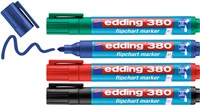 Viltstift edding 380 flipover rond ass 1.5-3mm etui à 4st-2