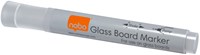 Viltstift Nobo glasbord wit