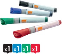 Viltstift Nobo glasbord assorti-2