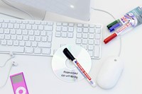Edding permanent marker CD/DVD/BD 8400, blister van 4 stuks in geassorteerde kleuren-2