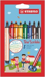 Stabilo viltstift Trio Scribbi