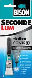 Bison secondelijm Control Vloeibaar tube van 3 g