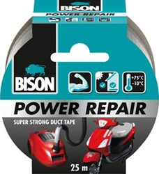 Bison plakband Power Repair 48 mm x 25 m grijs