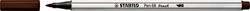 Brush stiften STABILO Pen 568/45 bruin