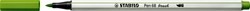 Brush stiften STABILO Pen 568/43 loof groen