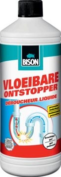 Bison vloeibare ontstopper fles van 1 l