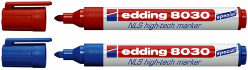 Edding NLS High-Tech marker e-8030 blauw-3