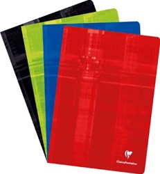 Clairefontaine schrift Metric voor A4 96 bladzijden seyès geassorteerde kleuren