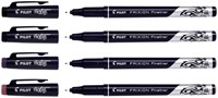 Fineliner Pilot Frixion 0,45mm etui à  4 stuks assorti-2