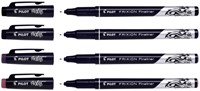 Fineliner Pilot Frixion 0,45mm etui à  4 stuks assorti-2