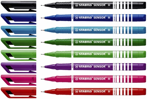 Fineliner STABILO Sensor 187/43 lichtgroen-2