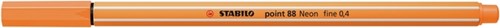 Stabilo fineliner Point 88 fluo-oranje-2