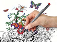 Fineliner Staedtler Pigment 308 0.3mm set à 6st assorti-4