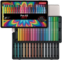 Viltstift STABILO Pen 68 blik à 40 kleuren-2
