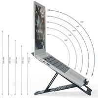 Laptopstandaard Leitz Ergo Aluminium plat verstelbaar-2