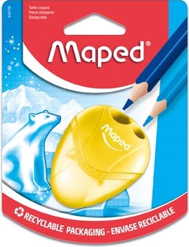Maped Potloodslijper i-gloo Rechtshandig 2-gaats op blister-3