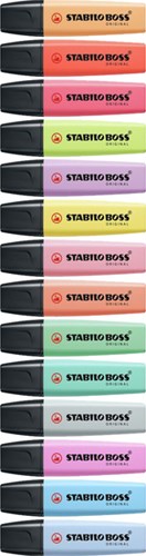 Markeerstift STABILO Boss Original 70/140 pastel zacht koraal rood-3