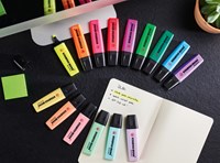 Stabilo BOSS Original markeerstift etui met 4 stuks in geassorteerde pastel kleuren-4