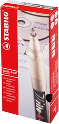 Stabilo Write-4-All fineliner 146/46 permanent medium zwart