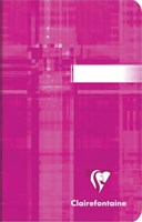 Mini Notitieboekje 9 x 14 cm Geruit Geassorteerde Kleuren Clairefontaine Metric 96 bladzijden-3