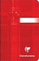 Mini Notitieboekje 9 x 14 cm Geruit Geassorteerde Kleuren Clairefontaine Metric 96 bladzijden-1