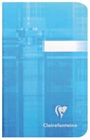 Mini Notitieboekje 9 x 14 cm Geruit Geassorteerde Kleuren Clairefontaine Metric 96 bladzijden-3