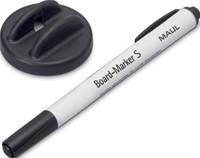 Maul bordwisser met whitebordmarker S zwart magnetisch