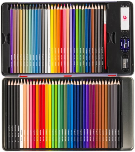 Kleurpotloden Bruynzeel 70-delig assorti-2